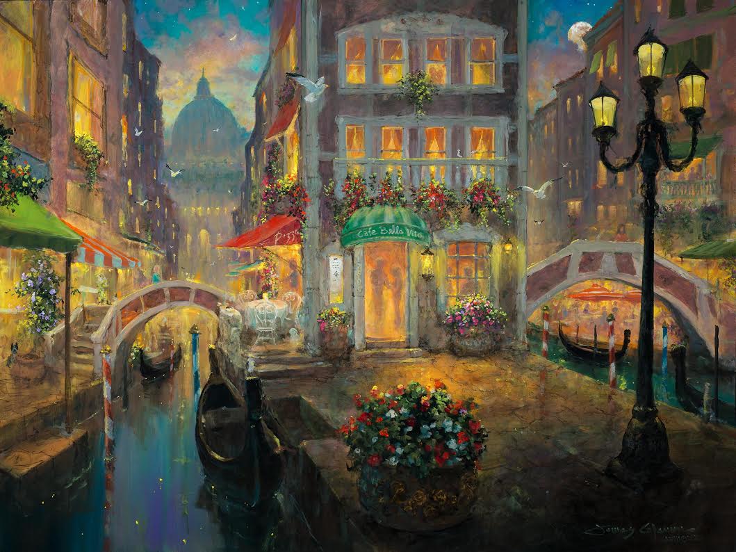 James Coleman Finding Love in Venice (SN) (Large)